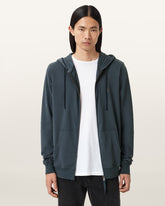 Brace Zip Up Brushed Cotton Ramskull Hoodie
