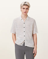 Loire Short Sleeve Open Knit Cardigan