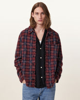 Austin Checked Brushed Cardigan