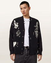 Caledon Oversized Jacquard Cardigan