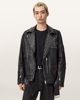 Cole Leather Biker Jacket