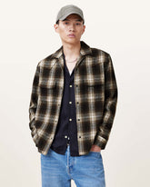 Alvar Checked Western Relaxed Fit Shirt