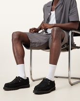 Skiff Woven Boat Shoes