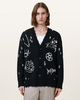 Koto Gothic Jacquard Cardigan