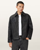 Williams X AllSaints Garrison Leather Jacket