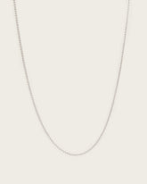 Curb Sterling Silver Chain Necklace