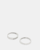 Josh Sterling Silver Ring Set