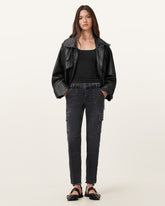 Duran Skinny Denim Cargo Jeans