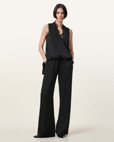 Alba Satin Wide Leg Pants
