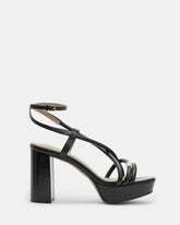 Bella Leather Platform Heel