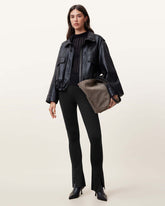 Ryla Flared Hem Slim Fit Pants