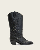 Dolly Studded Leather Boots