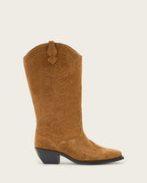 Dolly Western Suede Boots