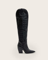Roxanne Knee High Leather Boots