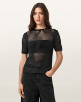 Paloma Open-Knit T-Shirt