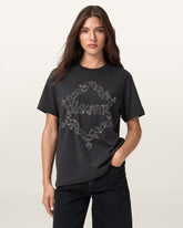Drip Embellished Boyfriend T-Shirt