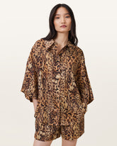 Charli Leopard Print Shirt