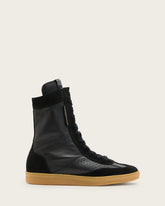 Louise Leather High Top Sneakers