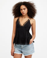 Rowen Lace Trim Cami Top