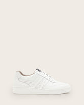 Vix Low Top Round Toe Leather Sneakers
