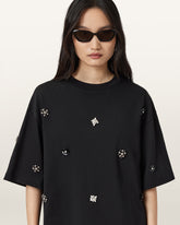 Amelie Embellished Oversized T-shirt