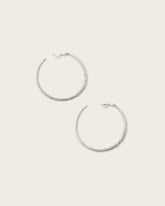 Serpent Large Hoop Earrings