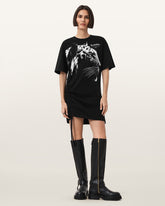 Ivana Naenia Drawcord Mini Dress