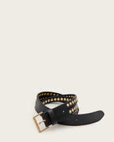 Jessica Studded Leather Belt