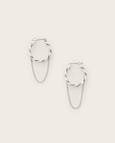Tamsin Twisted Hoop Earrings