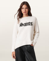 Saints Wool Blend Sweater