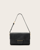 Ondine Grain Leather Shoulder Bag