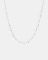 Ria Mini Stud Sterling Silver Necklace