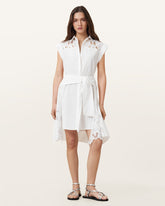 Zola Broderie Anglaise Mini Dress