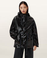Kelsie Shine Hooded Jacket
