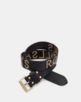 AllSaints Rock Studded Leather Belt
