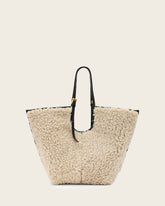 Ara Shearling Tote Bag