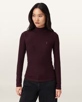 Rina Long Sleeve Roll Neck T-Shirt