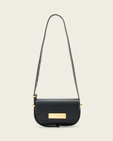 Etta Leather Satchel Crossbody Bag