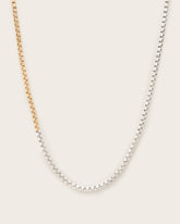 Box Two Tone Necklace