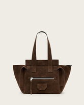 Perez Suede Shoulder Bag