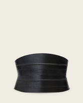 Ceri Wide Leather Belt