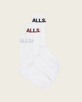 Jae Logo Socks White Multi Pack