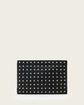 Bettina Embellished Leather Clutch