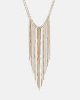 Katryna Fringed Multi Tonal Necklace