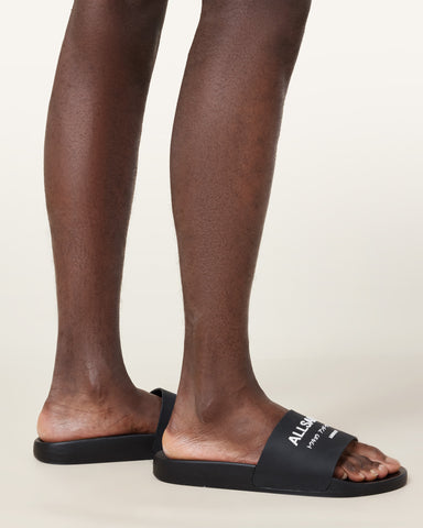 Underground Logo Slip On Slides