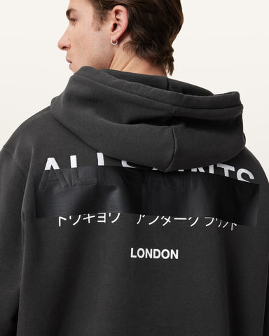 Redact Pullover Embroidered Logo Hoodie