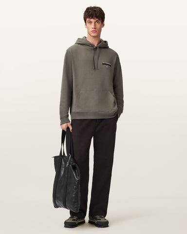 Redact Pullover Embroidered Logo Hoodie