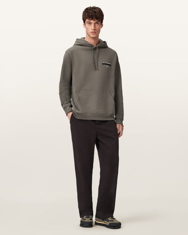 Redact Pullover Embroidered Logo Hoodie