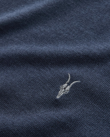 Mode Merino Crew Neck Ramskull Sweater