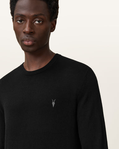 Mode Merino Crew Neck Ramskull Sweater